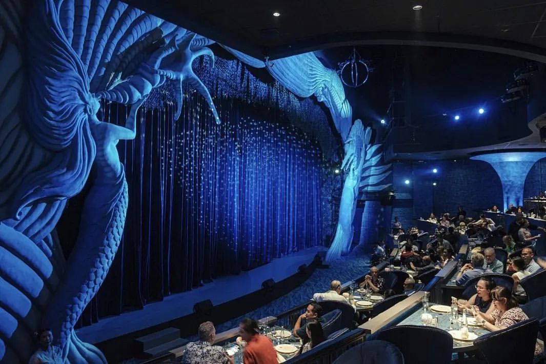 Sea lion show at marine arena in Bali