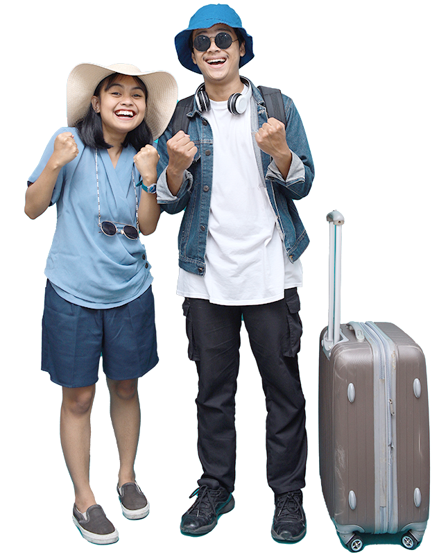 MyBaliNow Bali Tours & Transport team with happy travelers